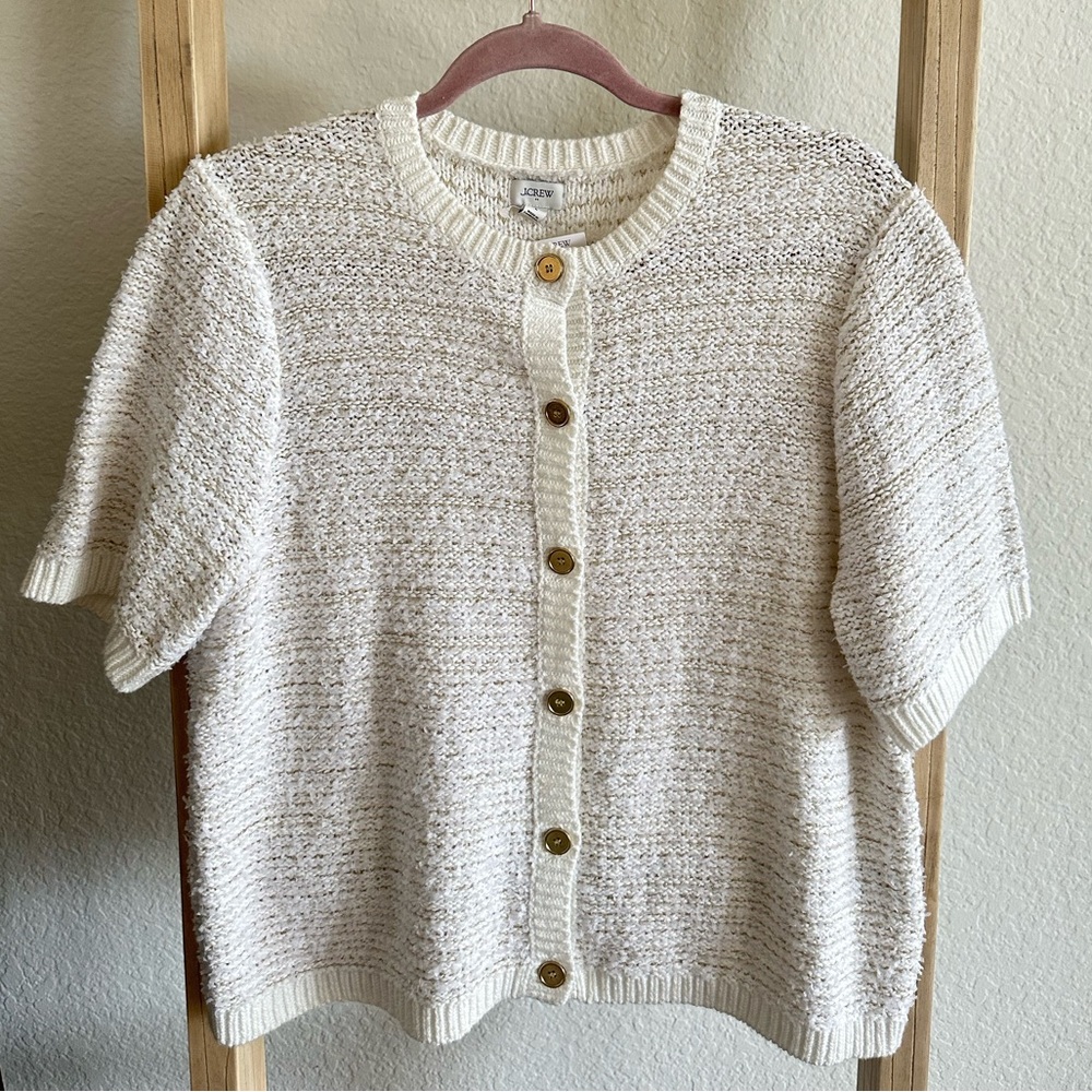 J. Crew Sweater Cardigan - Size L NWT